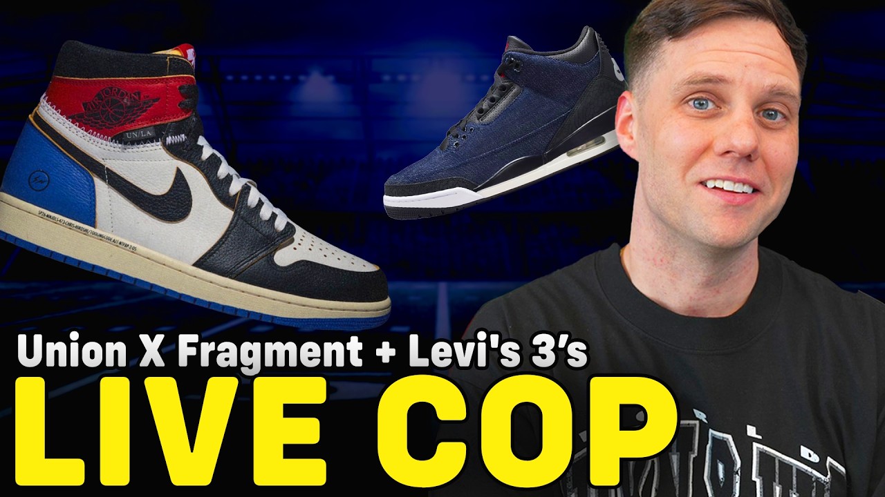LIVE COP: NIKE AIR MAX 95 & LEVIS AIR JORDAN 3