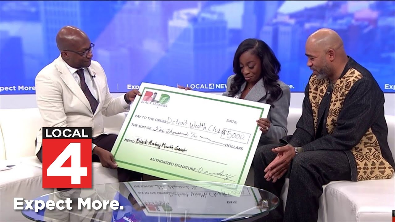 Black Leaders Detroit awards daily grants to local nonprofits during Black History Month