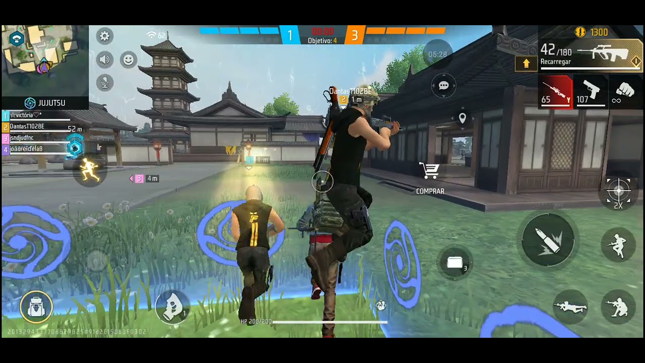 A pedido de um inscrito jogo free Fire sou MT ruim kkkk