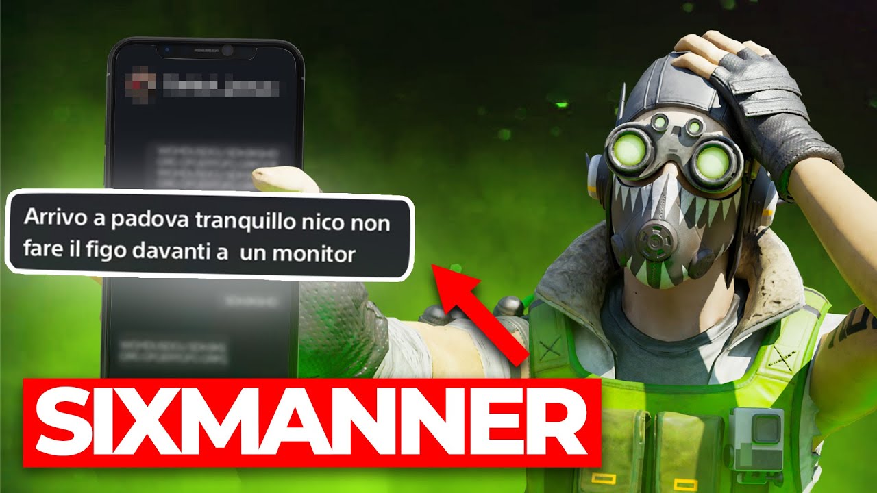 SFIDO dei SIXMANNER ITALIANI in un 3vs3 su APEX LEGENDS e loro...