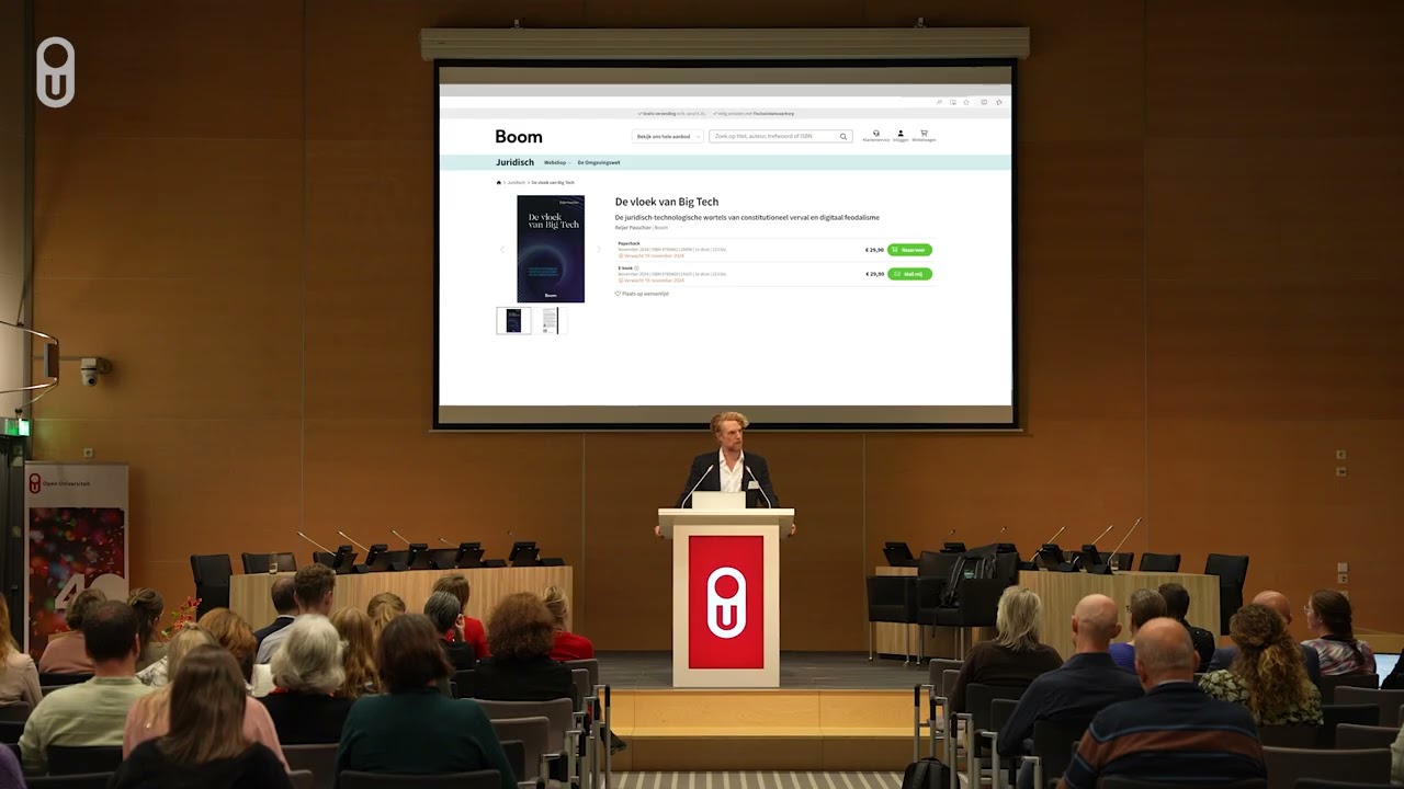 Het echte probleem van AI is niet AI – keynote Prof. dr. Reijer Passchier Trends Conference 2024 OU
