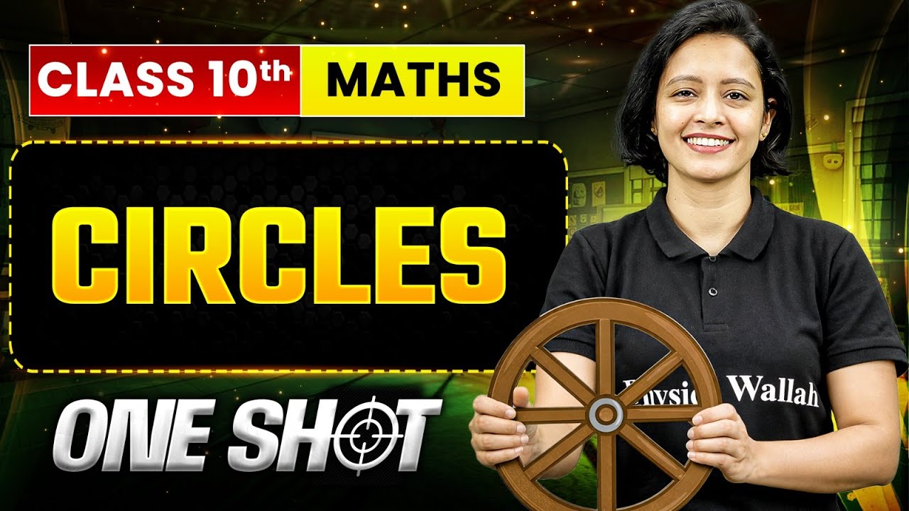 CIRCLES Class 10 Maths | Complete One Shot in Pure English