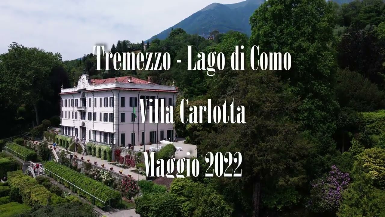 Tremezzo (Lago di Como) - Villa Carlotta - Maggio 2022 - Mavic Air 2 - 4K