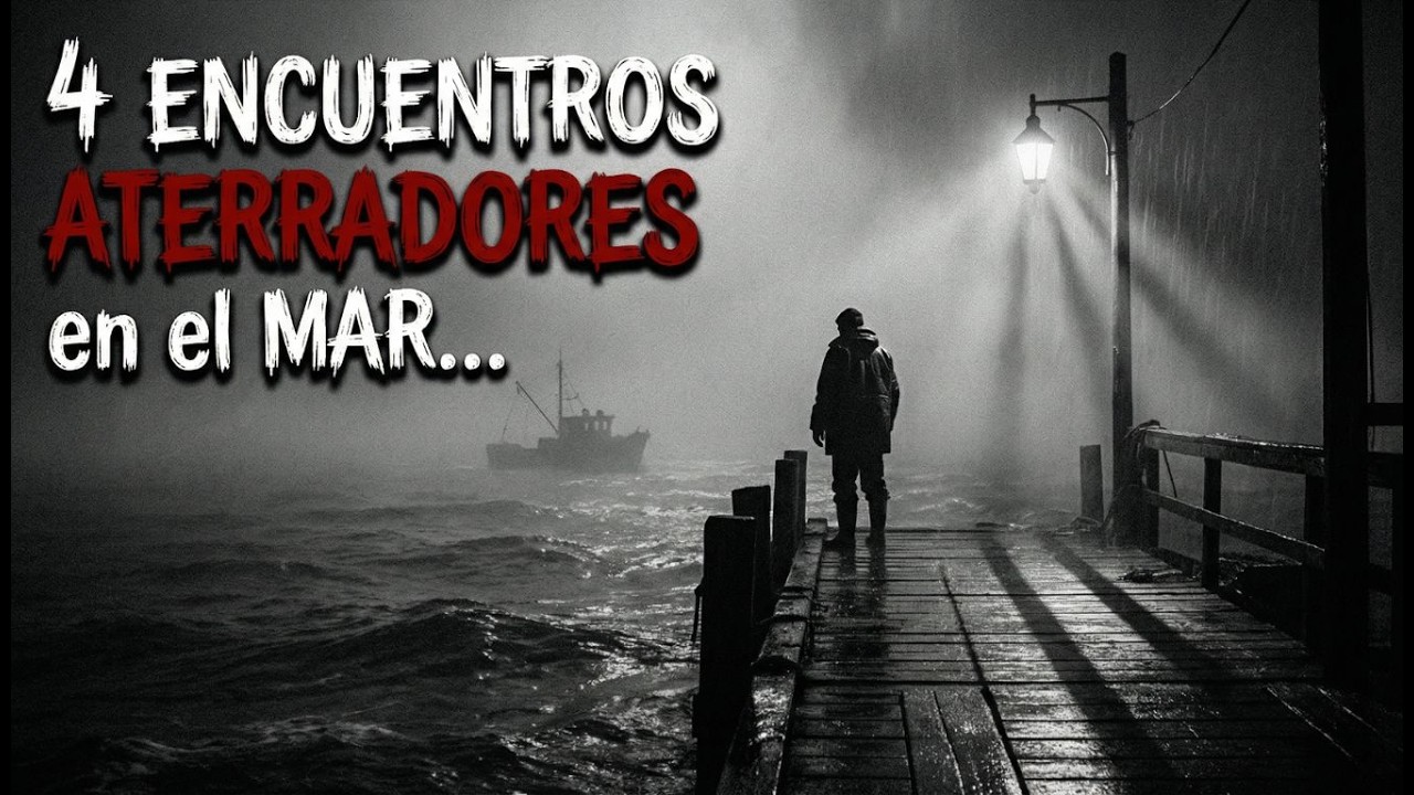 LO QUE VIMOS esa NOCHE en el MAR no era HUMANO Vol. 1 | Terror Real