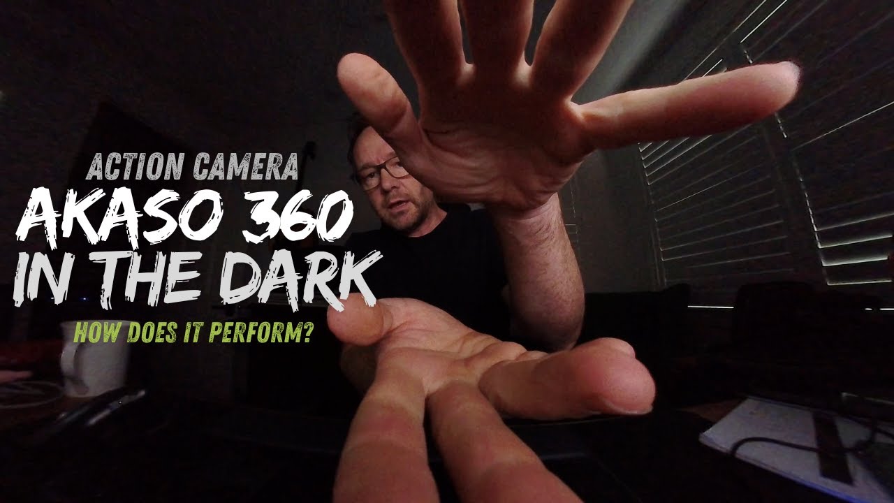 How does the Akaso 360 Action Camera handle low light?