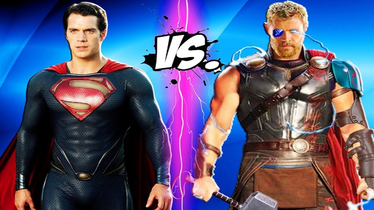 THOR VS SUPERMAN - Man of Steel vs Thor (Ragnarok 2017)