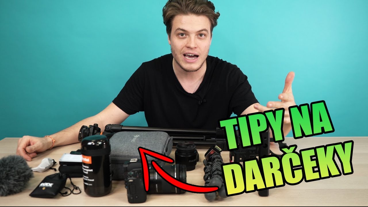 TIPY na VIANOČNÉ DARČEKY pre VIDEOTVORCU