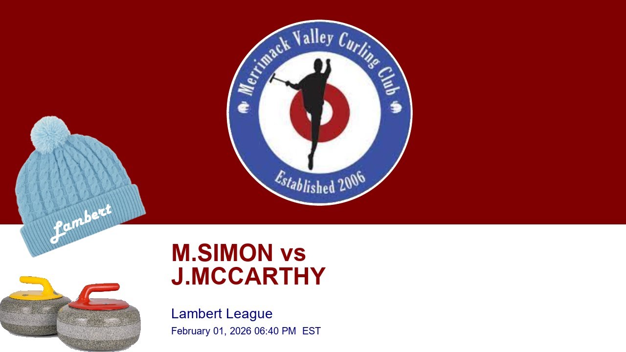 S4: MVCC Lambert League | M.SIMON vs J.MCCARTHY