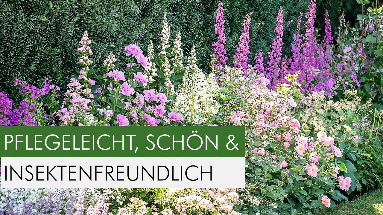 So gestaltest du eine Blütenoase auf 4m² für den Halbschatten!