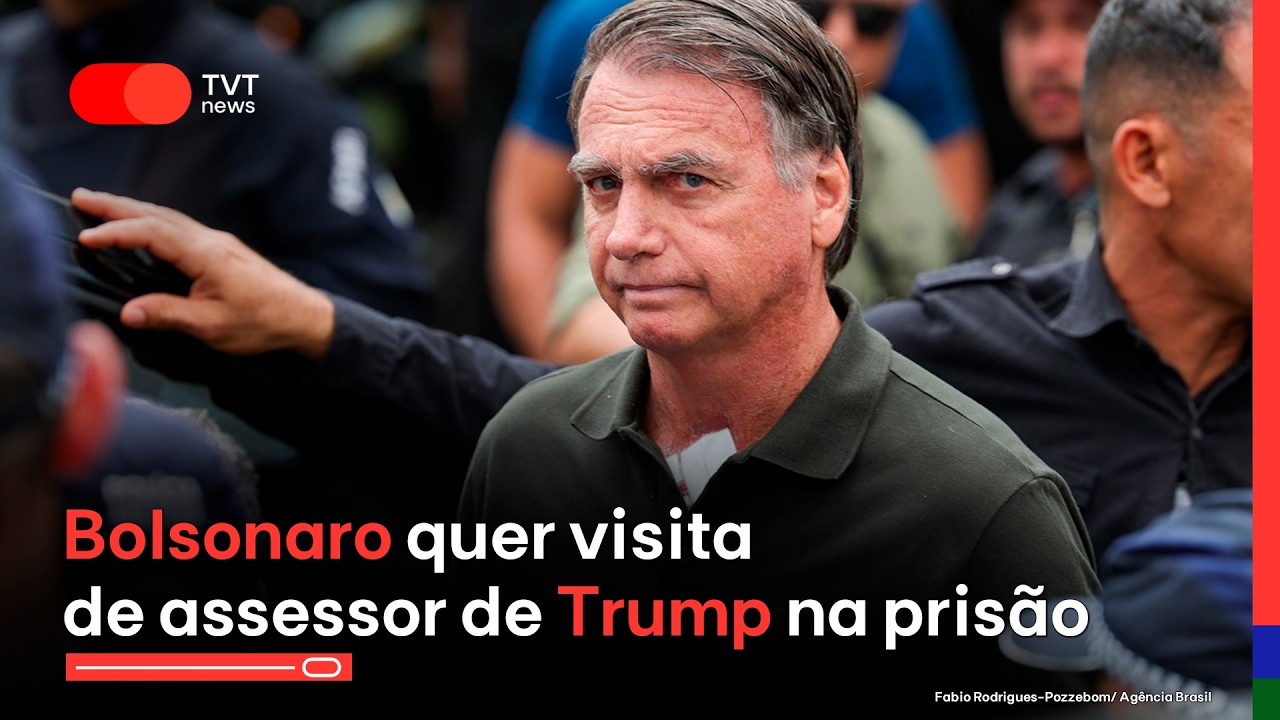 #aovivo Bolsonaro quer visita de assessor de Trump na prisão | TSE julga cassação de Cláudio Castro