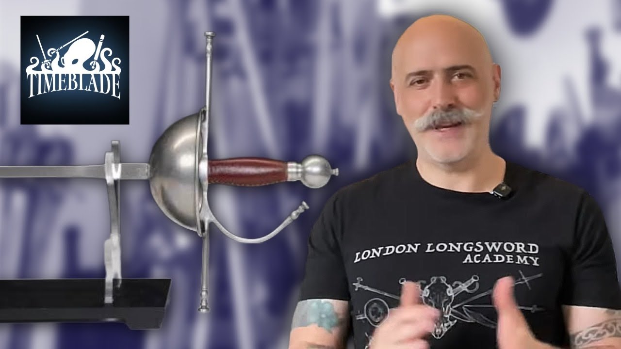 Verdadera Destreza cuphilt rapier from Timeblade Guild