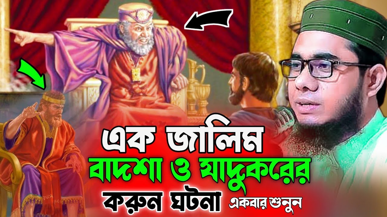 এক জালিম বাদশা ও জাদুঘরের করুন ঘটনা শাহিদুর রহমান মাহমুদাবাদী ওয়াজ shahidur Rahman mahmudabadi waz