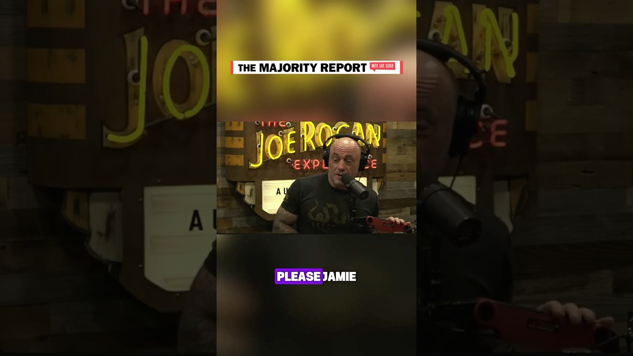 Sam's reaction to Joe Rogan pulling a Chris Cuomo 🤭 #samseder #majorityreport #joerogan