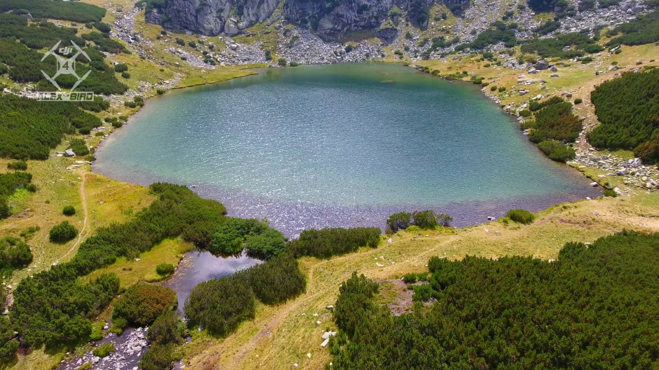 Lacul Galcescu (Transalpina) by Alex's Bird - filmare cu drona 4K