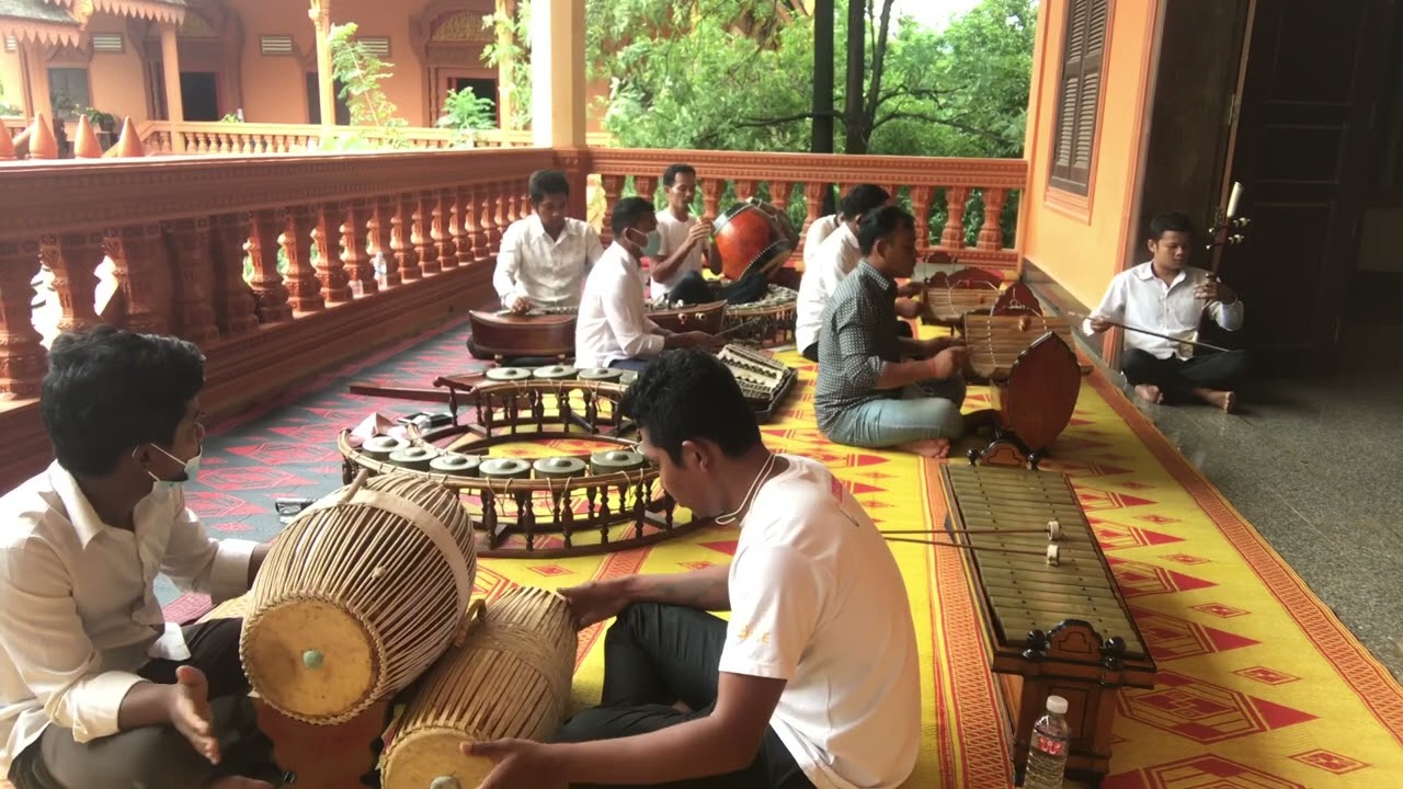 មហោរី ខ្មែរខមគ្រឿង វង់ភ្លេងវត្តរាជបូរណ៌ / Mohory Traditional Music - Siem Reap