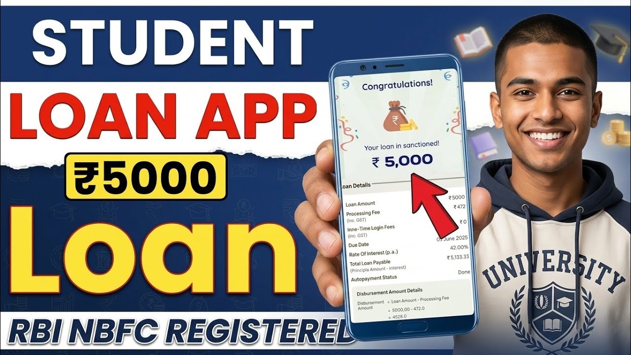 Student Loan App | Best Loan App For Students | Fast Approval Student Loan App - NBFC APPROVE