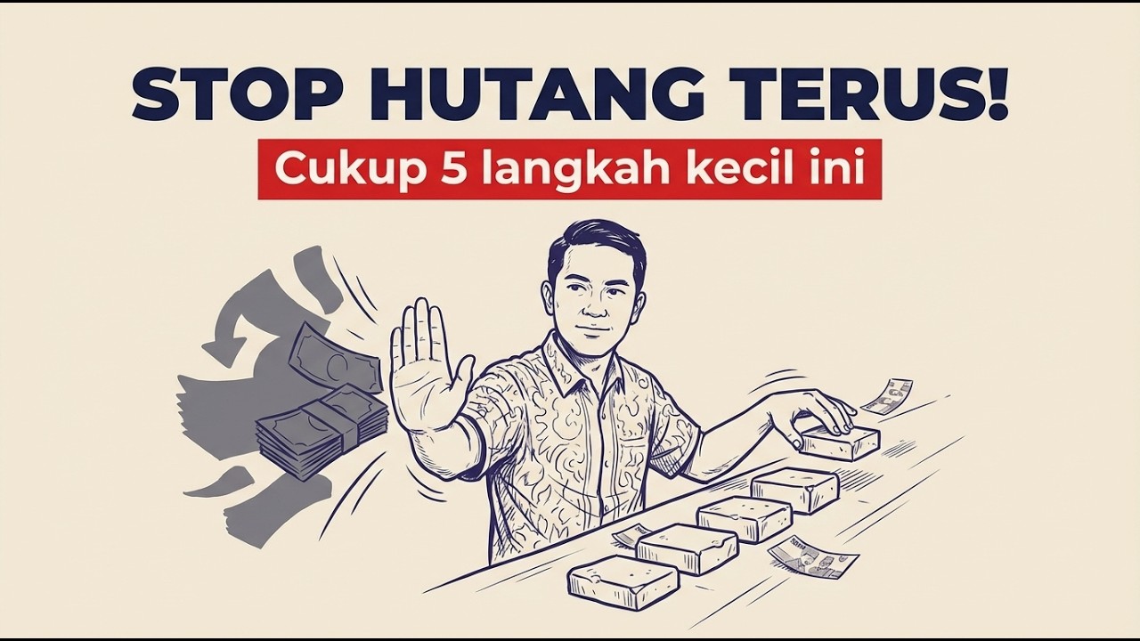 TERAPKAN 5 LANGKAH KECIL INI, KALAU TIDAK KAMU HUTANG TERUS!