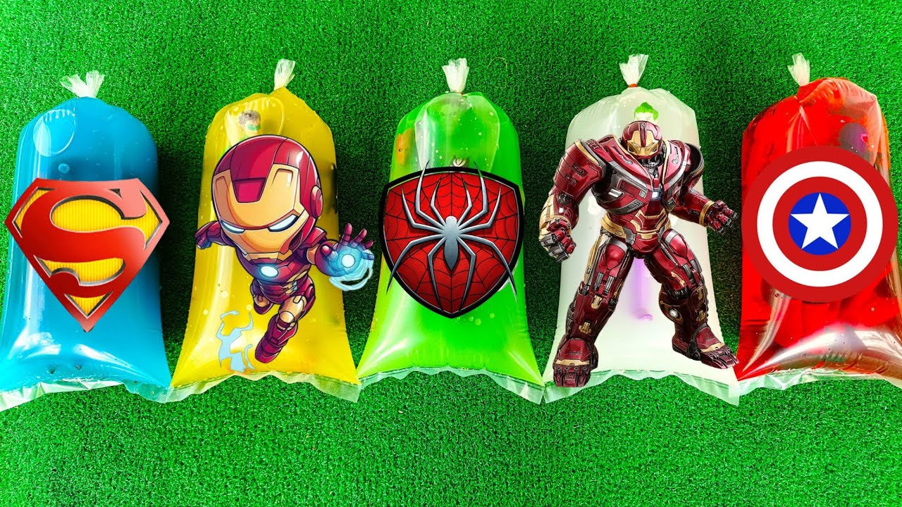 MARVEL AVENGERS: Superman, Ironman, Hulk, Venom, Blackpanther, Spiderman, Deadpool, Flash, Falcon