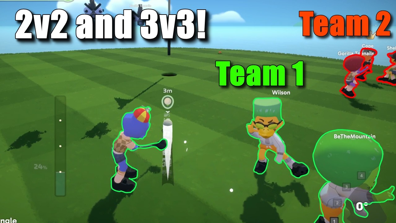 Super Battle Golf But There's Teams!