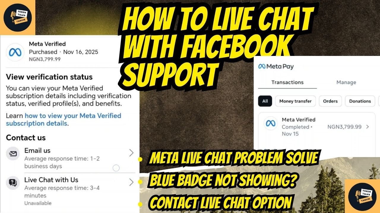 Facebook Live Chat Support | How to LIVE CHAT With Facebook Support