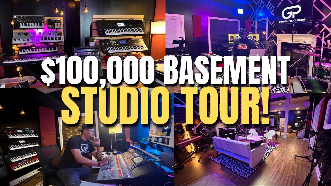 How I Built My $100,000 Basement Music/Video/Production Studio! |John Mike Studio Build Ep. 1|