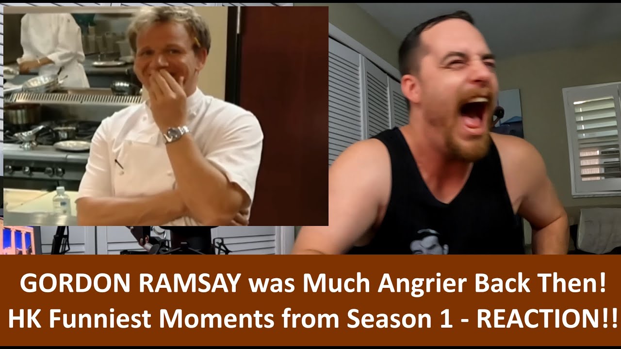 American Reacts GORDON RAMSAY The Absolute FUNNIEST Moments From Season 1 | Hell's Kitchen REACTION