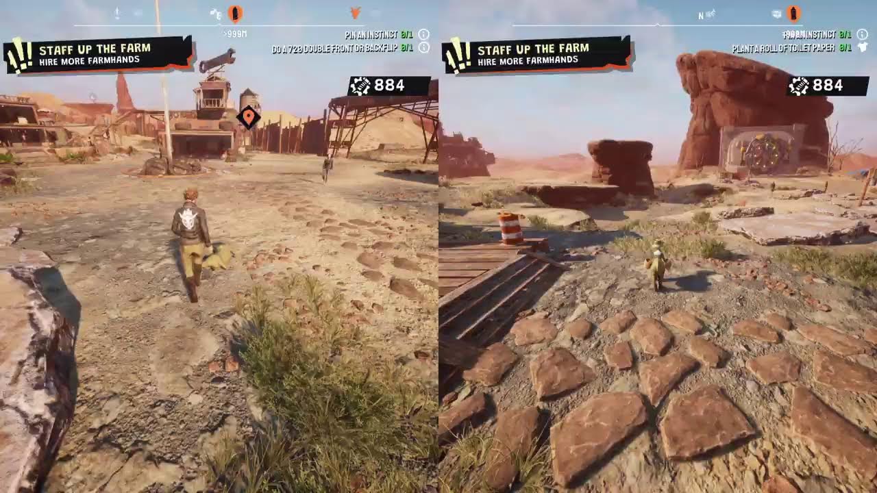 Goat Simulator 3 Baadlands Furry Road
