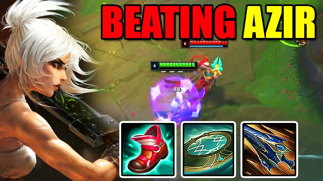 Rank 1 Riven Main Shows You How to Snowball Fast vs Azir Top Lane – Challenger Ranked Gameplay