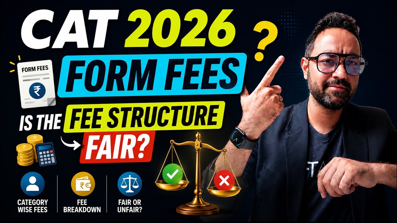 CAT 2026 Application Fee | Last Date, Amount & Form Filling Guide