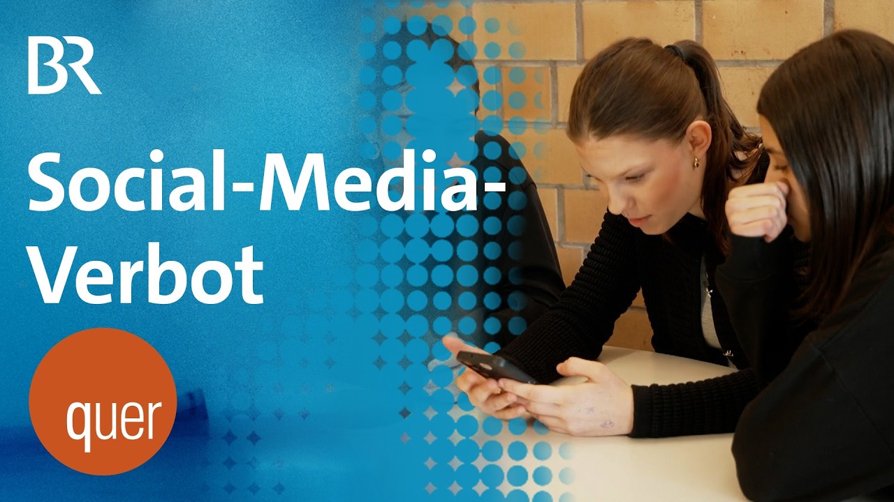Kommt&acute;s oder kommt&acute;s nicht? Debatte um Social-Media-Verbot | quer vom BR