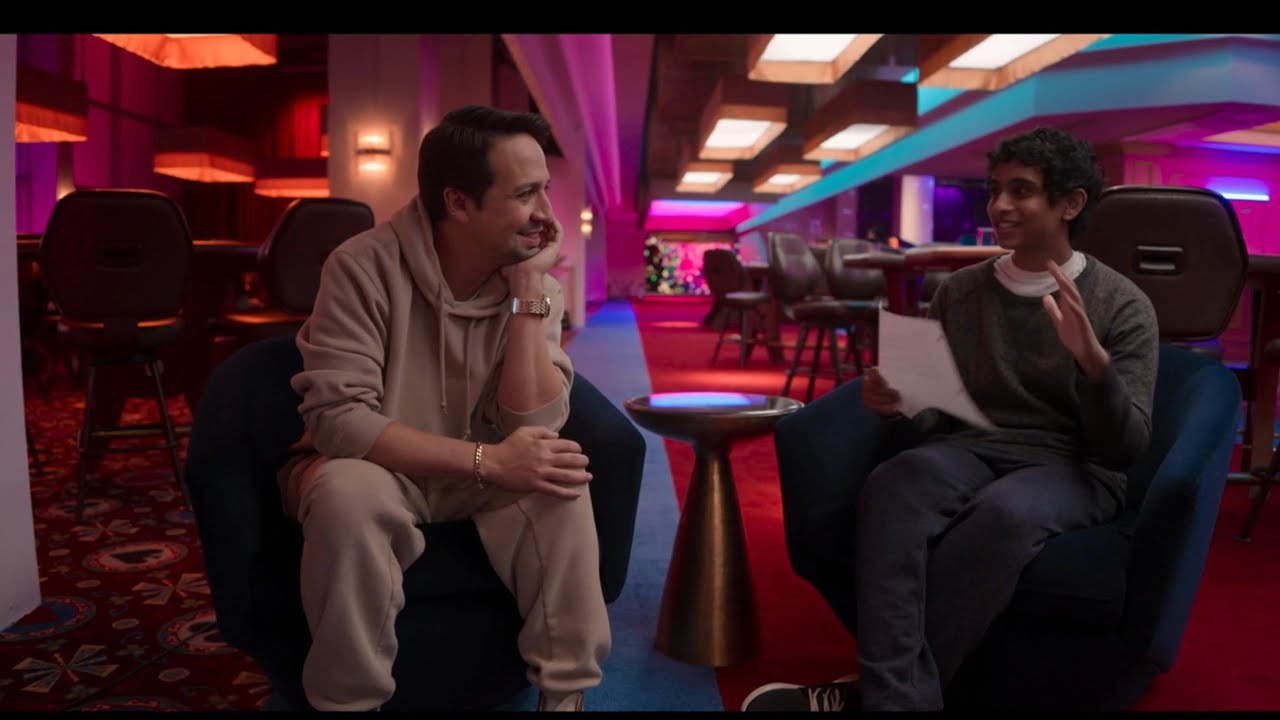 The making of Percy Jackson & the Olympians: Lin-Manuel Miranda as Hermes