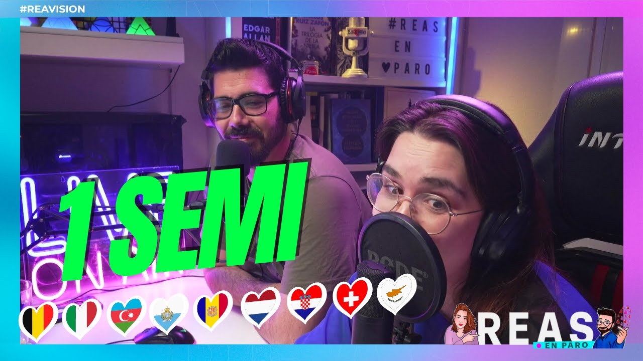 SEMI 1 PARTE 2 EUROVISIÓN 2025 | Reacción-análisis técnico #reavision 🇧🇪 🇮🇹 🇦🇿 🇸🇲 🇦🇱 🇳🇱 🇭🇷 🇨🇭 🇨🇾