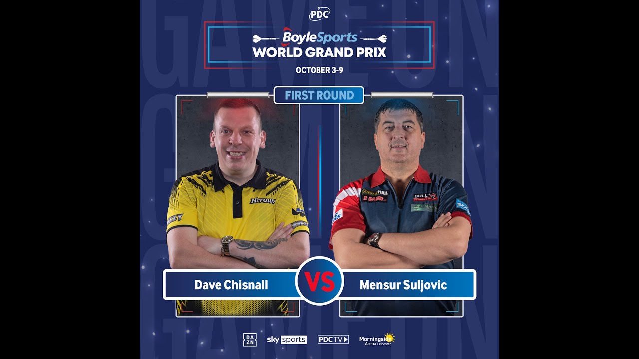 PDC World Grand Prix 2021 Round 1 Dave Chisnall vs Mensur Suljovic 2021 10 03 HUN