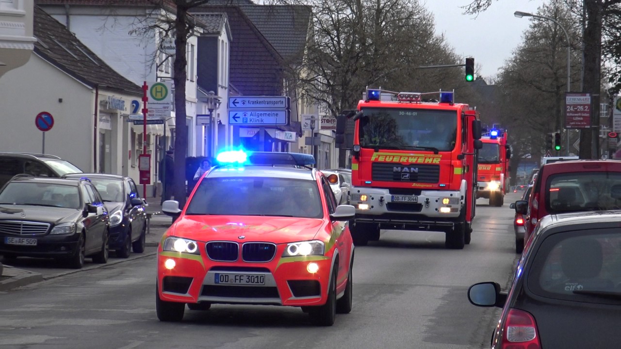 FF Bad Oldesloe Löschzug + KBA Norderstedt RTW
