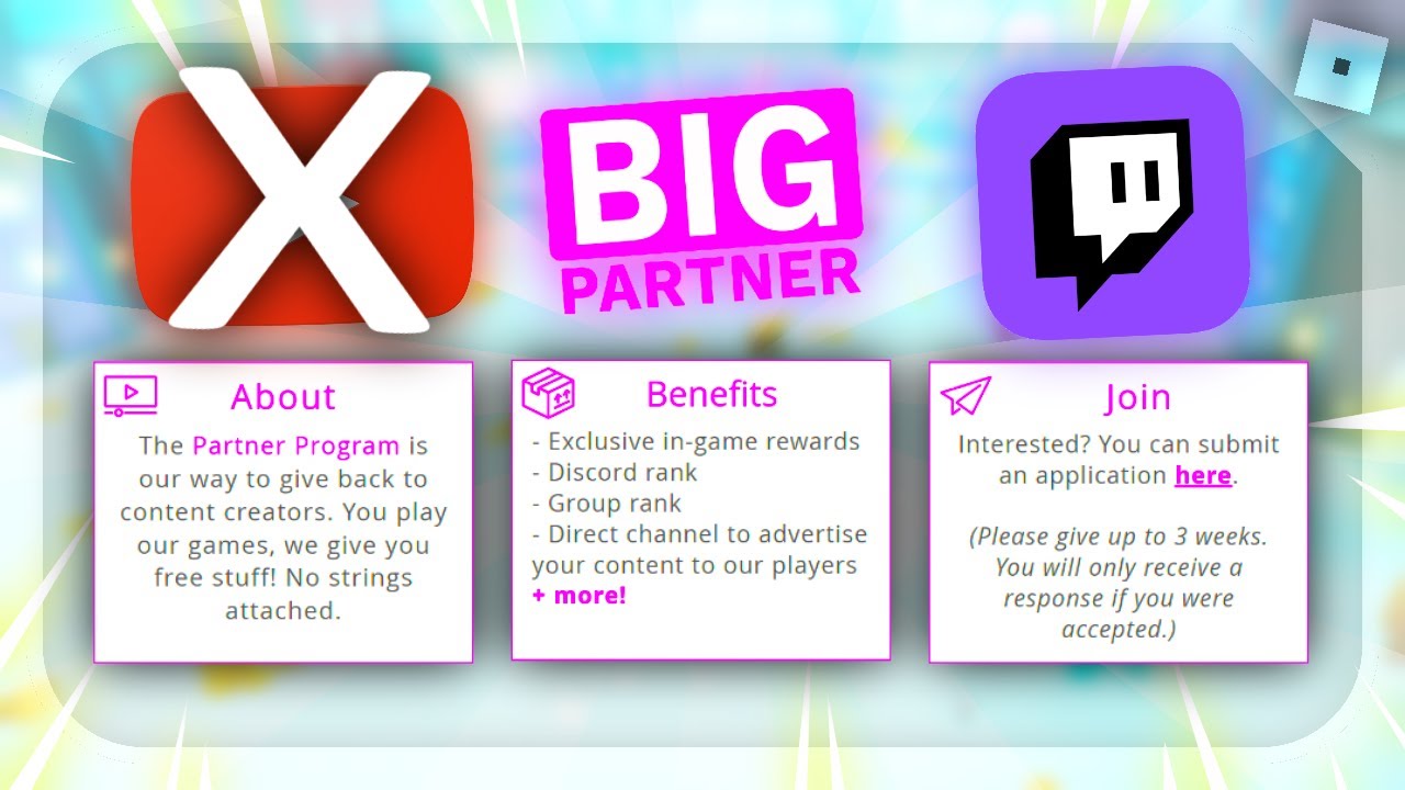 (✔️EASY) How To Partner With BIG GAMES Without Being A YOUTUBER❌| Pet Simulator X