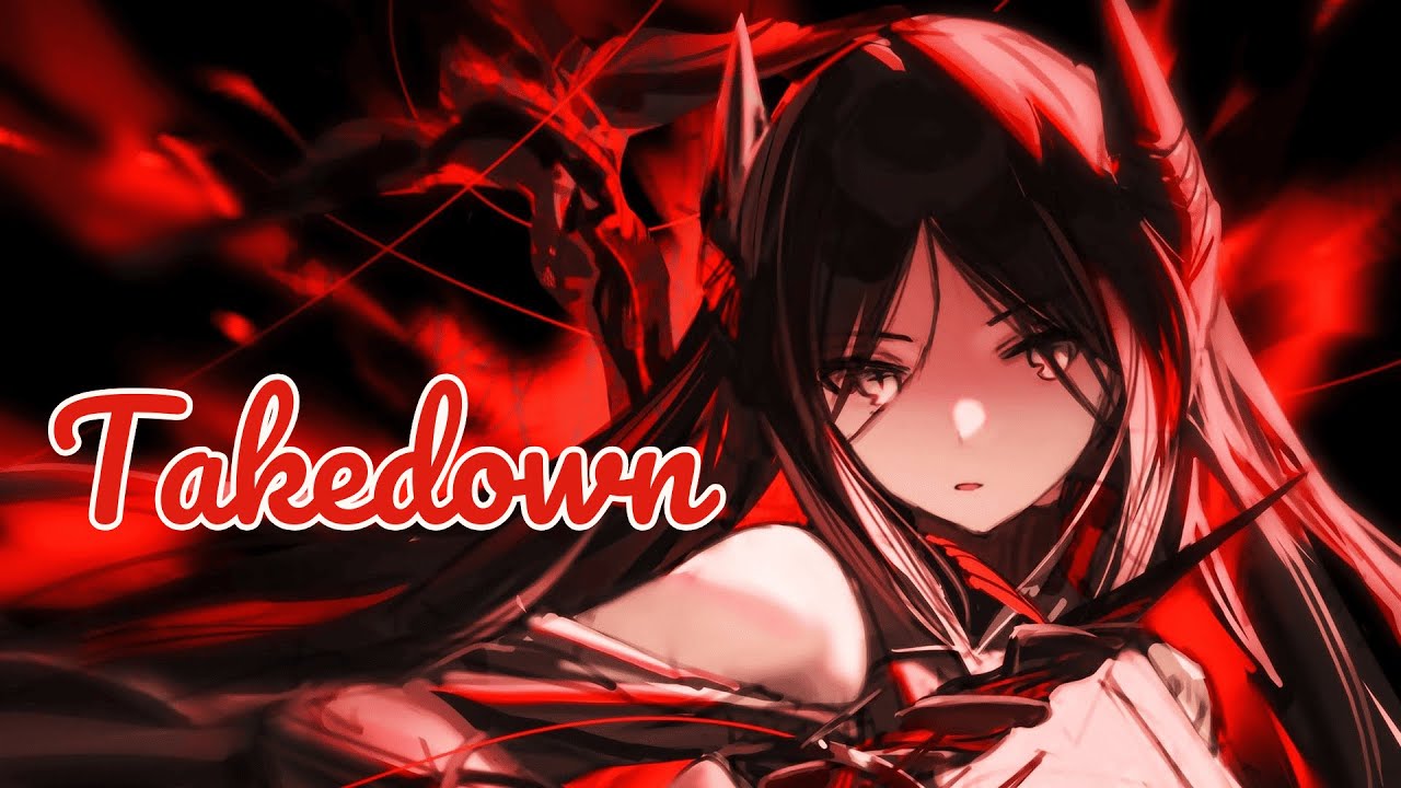 Nightcore - Takedown (Kpop Demons Hunters) + Lyrics ☆