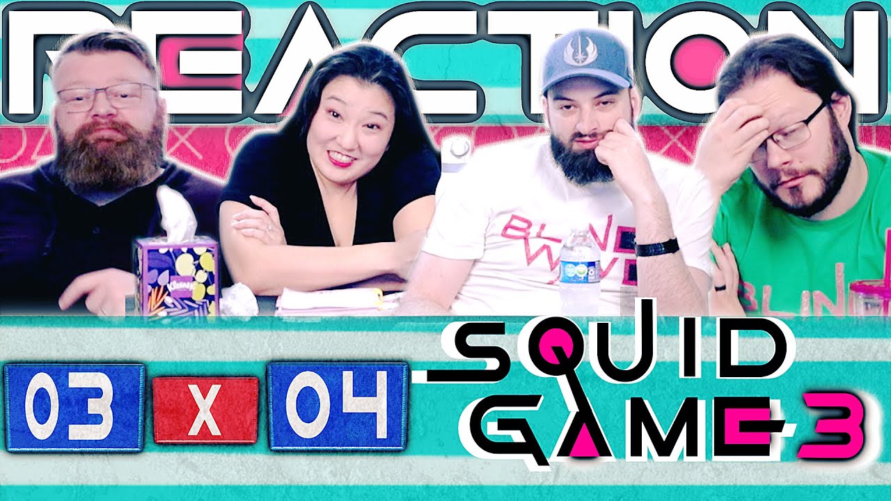 Squid Game 3x4 REACTION!! 