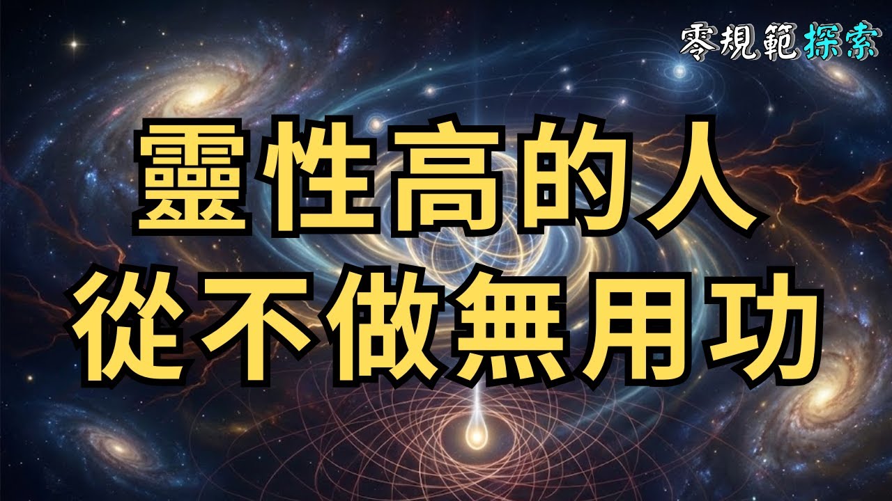 靈性高的人不做「無用功」：他們行動前的深思熟慮，讓他們一出手就是最完美的結果。