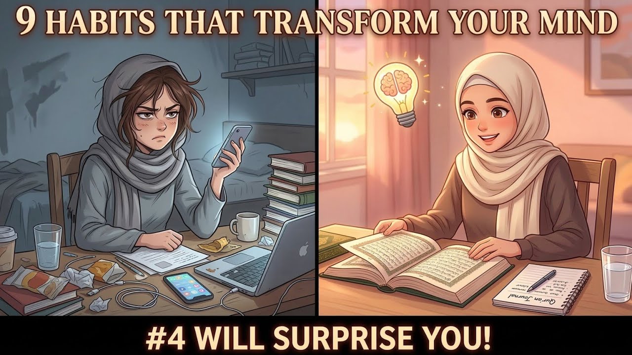 9 Daily Habits That Sharpen Your Brain (Most Muslims Ignore These)