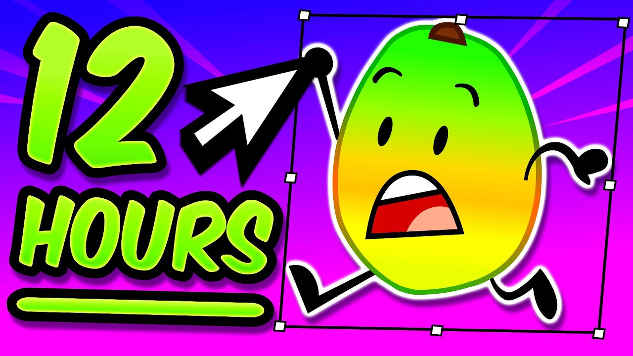 12 Hour Animation Timelapse | THREEEE Episode 2