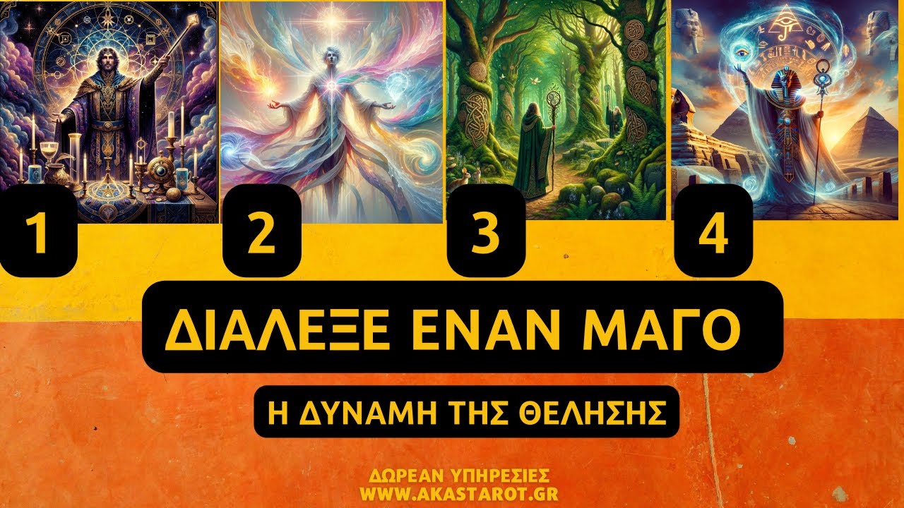 Ταρώ Προβλέψεις Προσοχή🔥 Μαγικό Ρίξιμο-άνοιγμα του ΜΑΓΟΥ, Διάλεξε Μάγο #ακας #ταρω