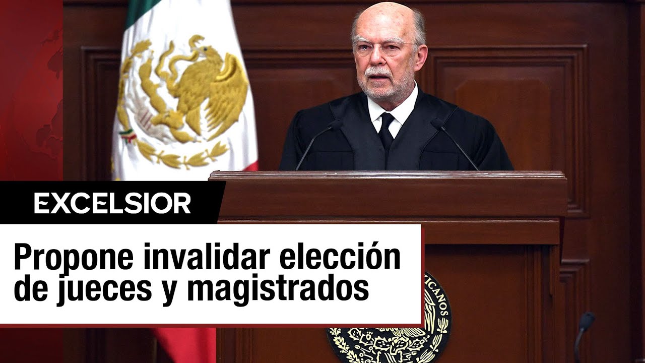 Ministro de la SCJN propone invalidar algunos puntos de la Reforma Judicial