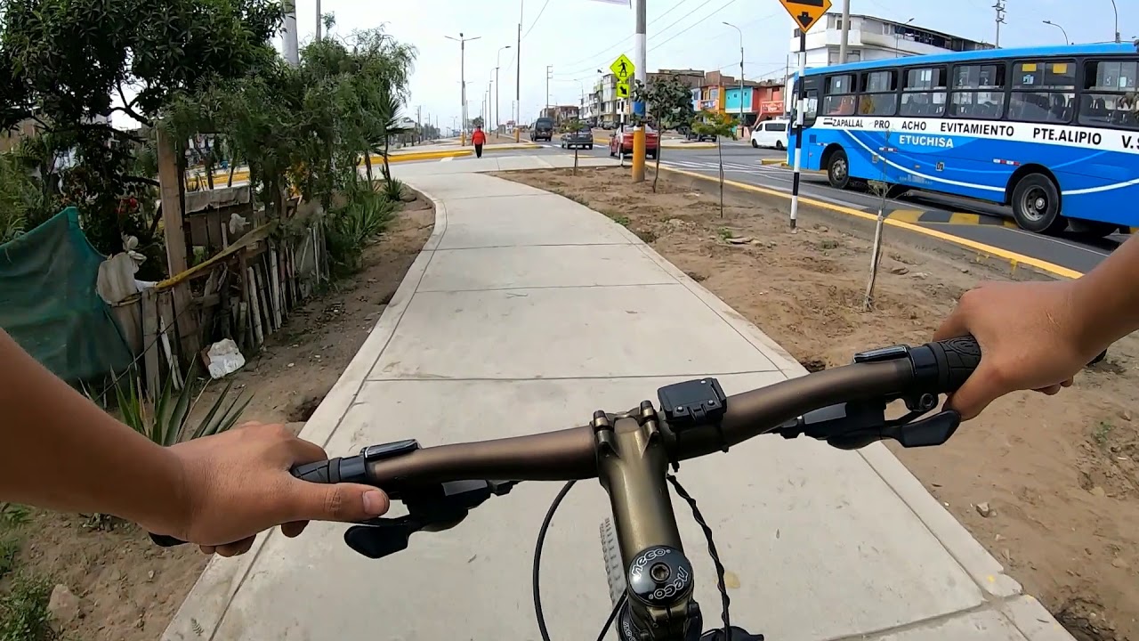 Ciclovía Pastor Sevilla de Villa El Salvador Aventura en Bici