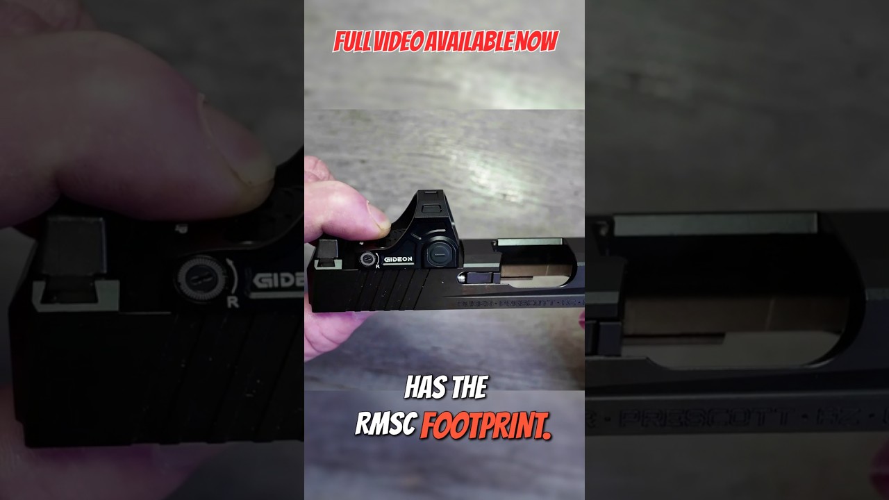 The Ruger RXM Optic Mounting System Explained