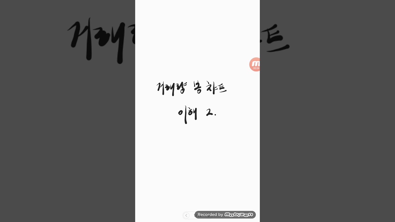 거래량 봉 챠트 이해 2 (매수우위 , 매도우위,자전거래)