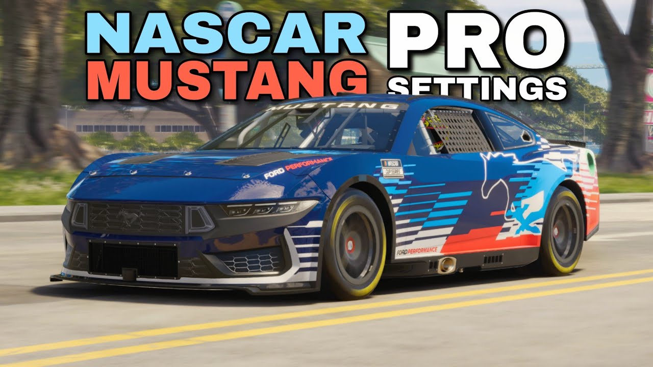 The Crew Motorfest - Nascar Next Gen Ford Mustang Dark Horse Pro Settings & Gameplay