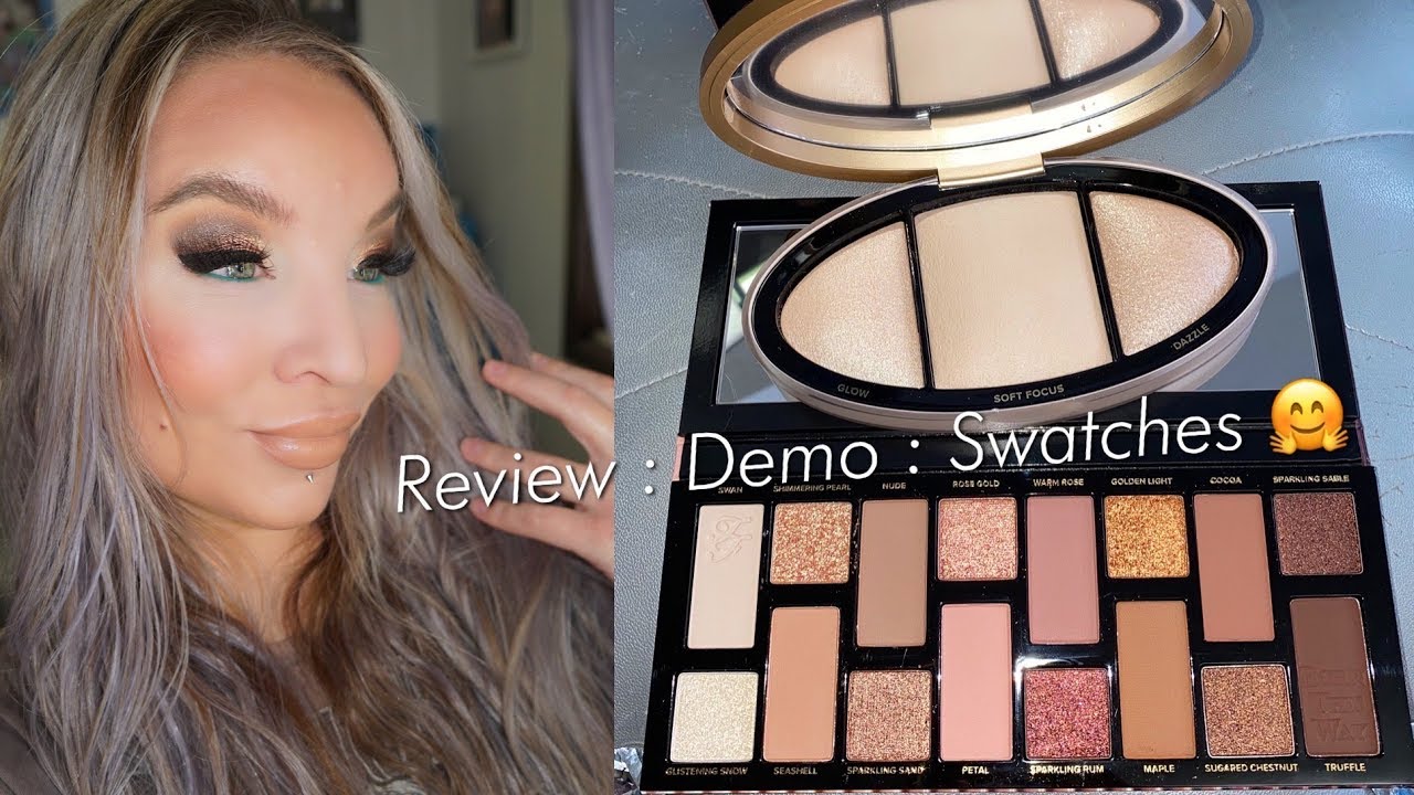 Too Faced Born This Way : The Natural Nudes : Turn Up The Light : Review : Demo : Swatches