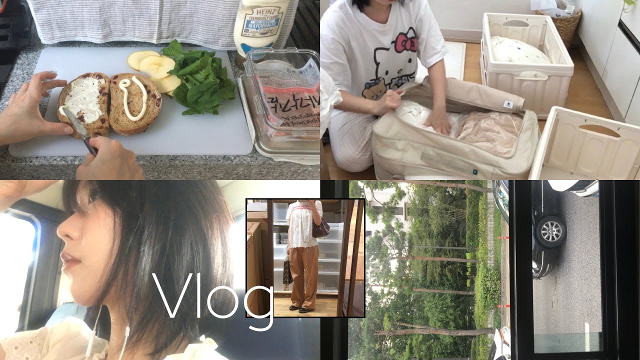 그냥 자취 브이로그. . .~ (혼자서도 잘 놀아요)