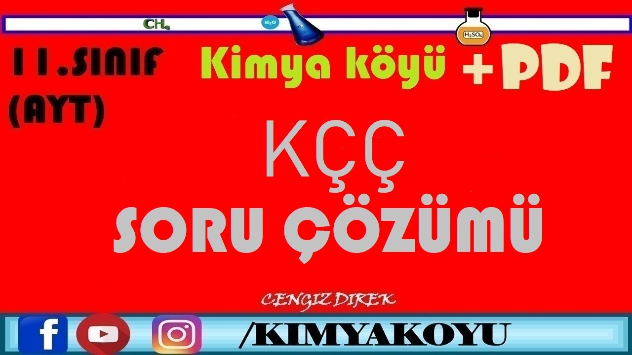 KÇÇ SORU ÇÖZÜMÜ | AYT 8.ÜNİTE