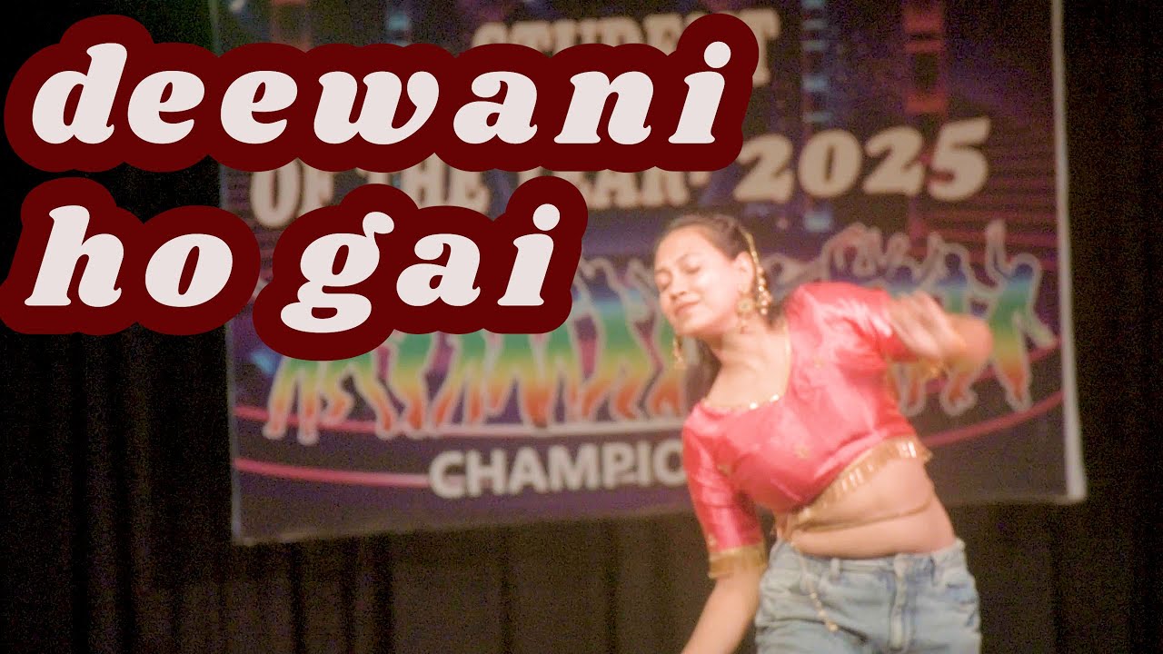 deewani ho gayee dance Student of Year 2025 Dance Competition #trending #dance #entertainment